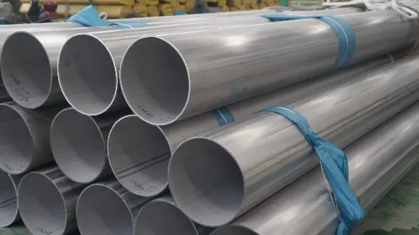 Stainless steel industrial pipe