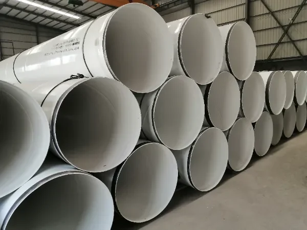 Coated anti-corrosion steel pipe