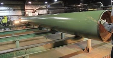 anticorrosive coating for steel pipe