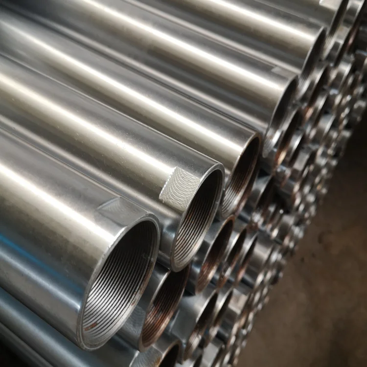 Black steel pipe vs galvanized steel pipe