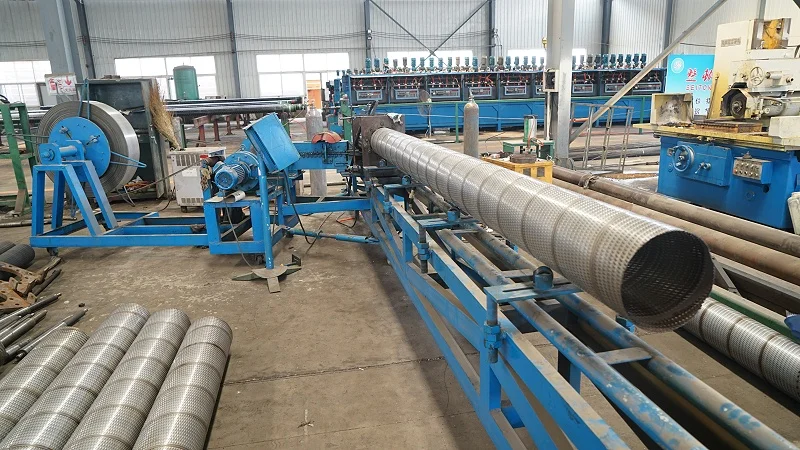 high density seam sand screening pipe